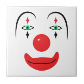 Happy Clown Face Tegeltje (Voorkant)
