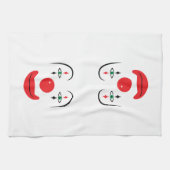 Happy Clown Face Theedoek (Horizontaal)