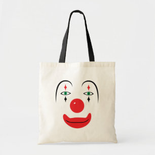 Happy Clown Face Tote Bag