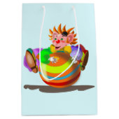 Happy Clown - Glimlach - Grappig Medium Cadeauzakje (Voorkant)