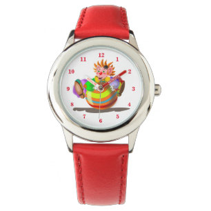 Happy Clown Grappig horloge