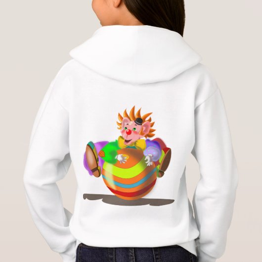 Happy Clown Hoodie Circus (Achterkant)