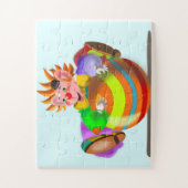 Happy Clown Jigzaag Puzzle Legpuzzel (Verticaal)