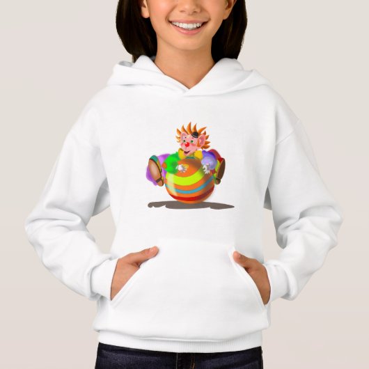 Happy Clown Kinder Hoodie (Voorkant)
