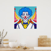 Happy Clown Poster (Keuken)