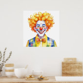Happy Clown Poster (Keuken)