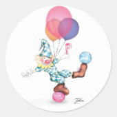 Happy Clown Sticker (Voorkant)
