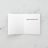 Happy Clown Valentijn Feestdagen Kaart (Binnen)