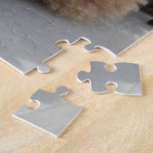 Happy Cockapoo Dog op Pontoon Boat glimlacht Legpuzzel (Zijkant)