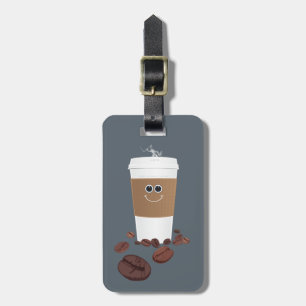 Happy Coffee Bagagelabel