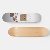 Happy Coffee Persoonlijk Skateboard (Horizontaal)