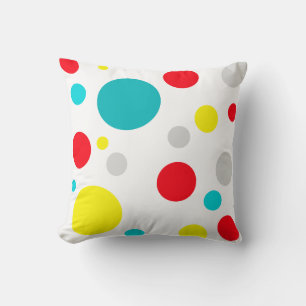 Happy Colorful Balls Bubbles Sierkussen Cushion