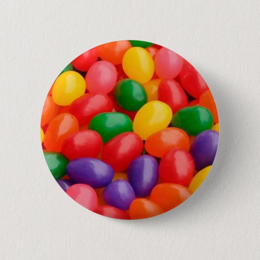 HAPPY COLORFUL JELLYBEAN BUTTON (Voorkant)