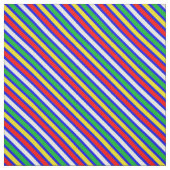 Happy Colorful Stripes Stof (Swatch)