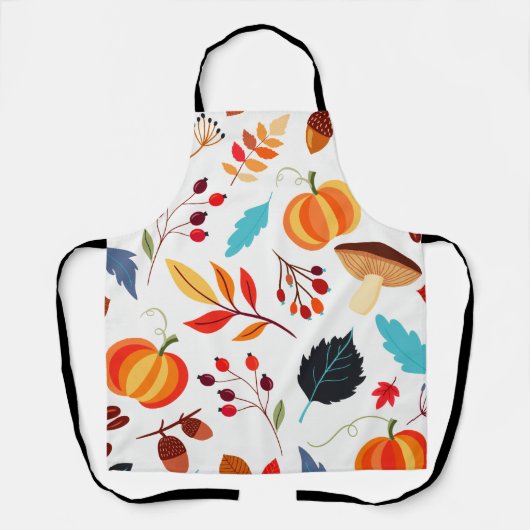 Happy Colors All-Over Print Apron Schort (Voorkant)