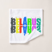 Happy Colors Belarus Bad Handdoek (Wasdoekje)