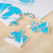 Happy Colors Hakuna Matata Hakunamatata Gift sterr Legpuzzel (Zijkant)