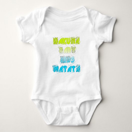 Happy Colors Hakuna Matata Hakunamatata Gift sterr Romper (Voorkant)