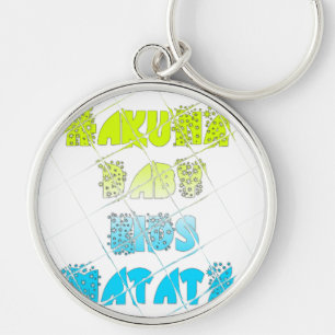 Happy Colors Hakuna Matata Hakunamatata Gift sterr Sleutelhanger