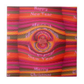 Happy Colors-ontwerp Tegeltje (Voorkant)