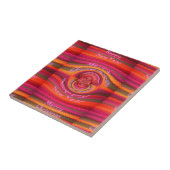 Happy Colors-ontwerp Tegeltje (Zijkant)