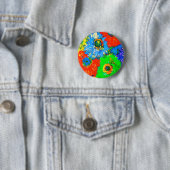 HAPPY COLORS RONDE BUTTON 5,7 CM (In situ)