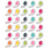 Happy Colors | Stickers van de Ballonplanner van B (Voorkant)