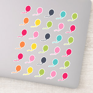 Happy Colors   Stickers van de Ballonplanner van B