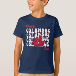 Happy Columbus Day Boy T-shirt