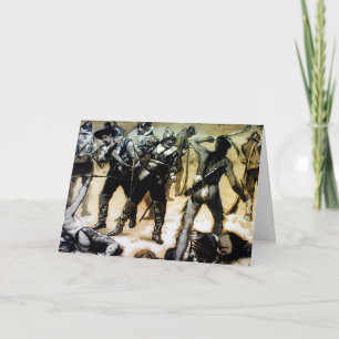 Happy Columbus Day Card Feestdagen Kaart