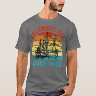 Happy Columbus Day First American Navigato T-shirt