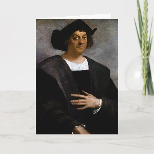 Happy Columbus Day Kaart (Voorkant)