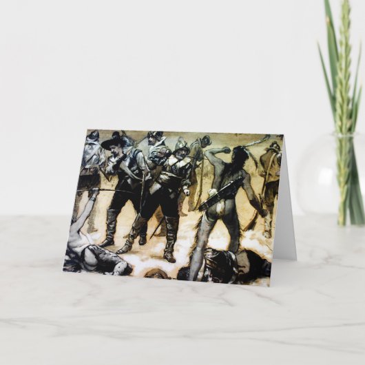 Happy Columbus Day Kaart (Voorkant)