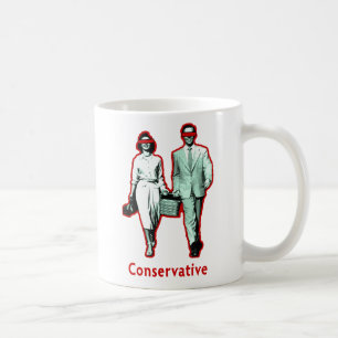 Happy Conservative Couple Koffiemok
