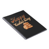 Happy Cookies Day, National Cookie Day Notitieboek (Rechterzijde)