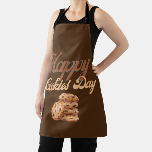 Happy Cookies Day, National Cookie Day Schort (Insitu)