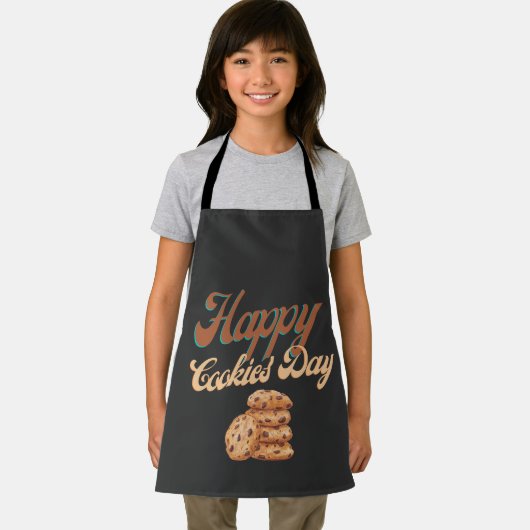 Happy Cookies Day, National Cookie Day Schort (Insitu)