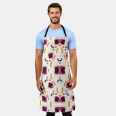 Happy Cooking Colors Schort (Gedragen)