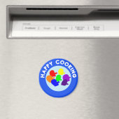 HAPPY COOKING MAGNEET (Insitu (Vaatwasser))