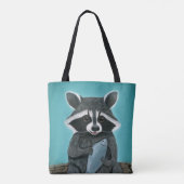 Happy Coon Tote Bag (Achterkant)