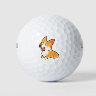 Happy Corgi Golfballen