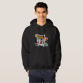 Happy Corgi Summer Hoodie (Voorkant volledig)
