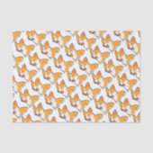 Happy Corgi Tissuepapier (Voorkant)