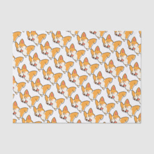 Happy Corgi Tissuepapier