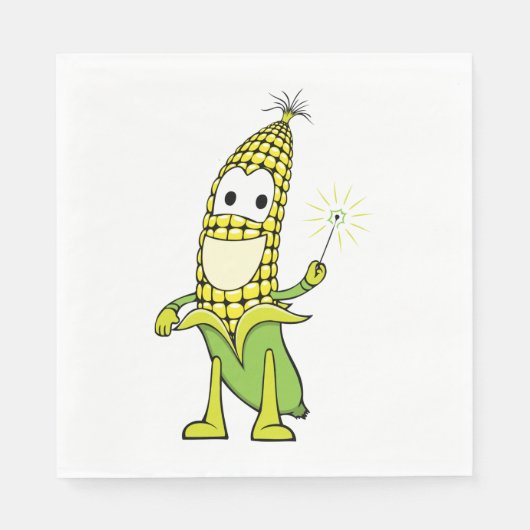 Happy Corn Servet (Voorkant)