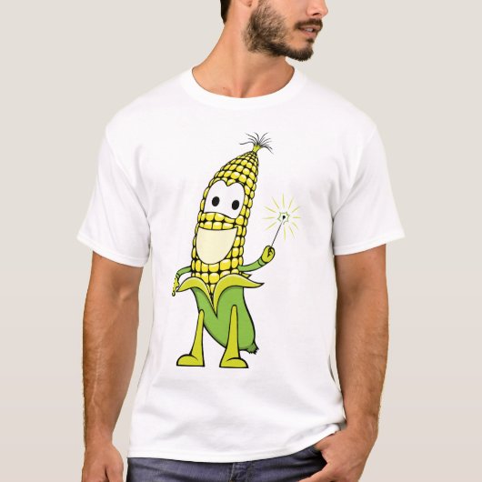 Happy Corn T-shirt (Voorkant)