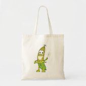 Happy Corn Tote Bag (Voorkant)