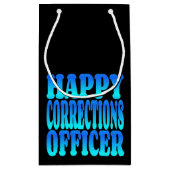 Happy Corrections Officer Klein Cadeauzakje (Achterkant)