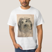 Happy Coton de Tulear T shirt (Voorkant)