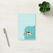 Happy Couch Beagle | Cute Dog Lined Post-it® Notes (Kantoor)